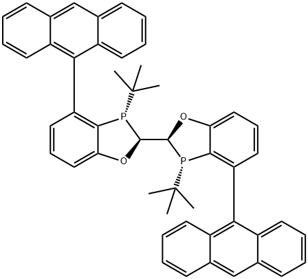 1435940-19-4 (2S,2'S,3S,3'S)-4,4'-二(9-蒽基)-3,3'-二(叔丁基)-2,2',3,3'-四氢-2,2'-二苯并[D][1,3]氧,膦戊轭