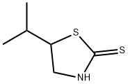 2-Thiazolidinethione,5-(1-methylethyl)-(9CI) 结构式