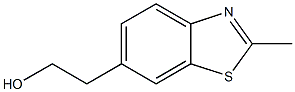 6-Benzothiazoleethanol,2-methyl-(7CI,8CI) Struktur
