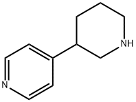 4-piperidin-3-ylpyridine 结构式