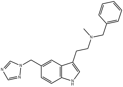 N10-MonodesMethyl N10-Benzyl Rizatriptan Struktur