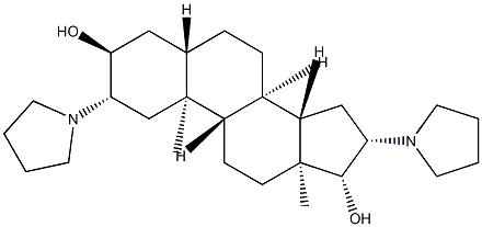 pyrrolidinyl)-, (2β,3α,5α,16β,17β)- Structure