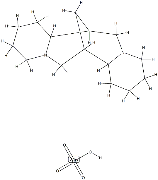 (7S,7aα,14aβ)-ドデカヒドロ-7α,14α-メタノ-2H,6H-ジピリド[1,2-a:1',2'-e][1,5]ジアゾシン·過塩素酸 化学構造式
