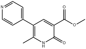 1,6-二氢-2-甲基-6-氧-(3,4′-双吡啶)-5-甲酸甲酯, 1443528-66-2, 结构式