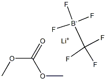 三氟(三氟甲基)硼酸锂- 碳酸二甲酯络合物, 1443685-69-5, 结构式