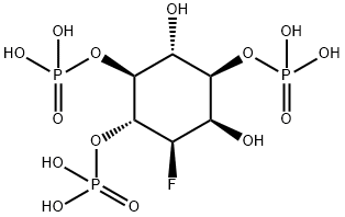 3-deoxy-3-fluoroinositol 1,4,5-trisphosphate Structure