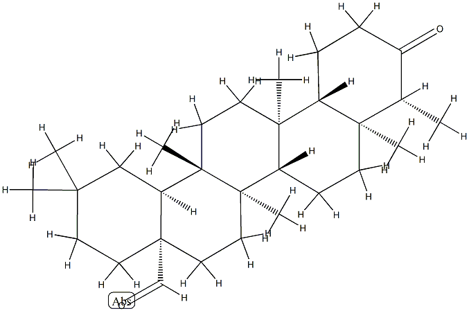 28-Oxo-D:A-friedooleanan-3-one Structure