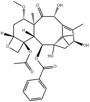 10-Deacetyl-7-Methyl Baccatin III Structure