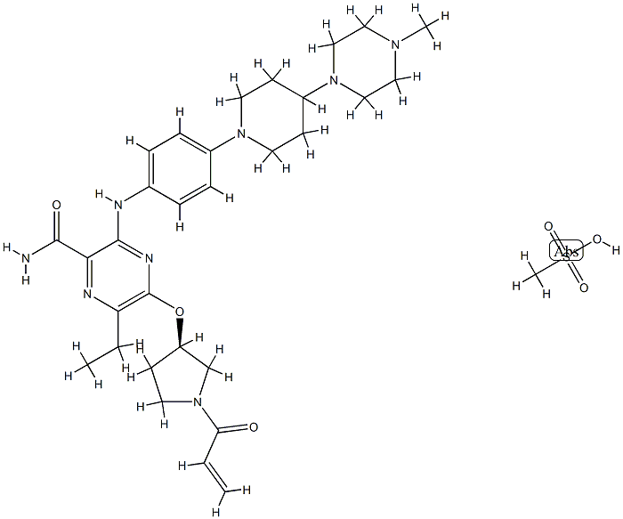Naquotinib (mesylate)|ASP-8273
