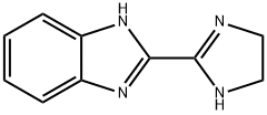 1H-Benzimidazole,2-(4,5-dihydro-1H-imidazol-2-yl)-(9CI) Struktur