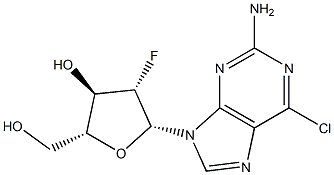 144924-88-9 6-氯-9-(2-脱氧-2-氟-BETA-D-阿拉伯呋喃糖基)-9H-嘌呤-2-胺