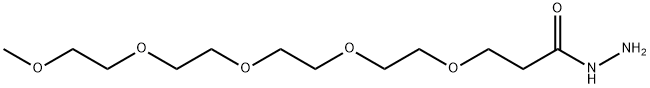甲基-五聚乙二醇-酰肼, 1449390-65-1, 结构式