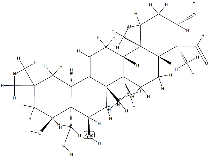 Camelliagenin B Struktur