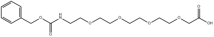 3-氧代-1-苯基-2,7,10,13,16-五氧杂-4-氮杂十八烷-18-酸, 1451362-51-8, 结构式