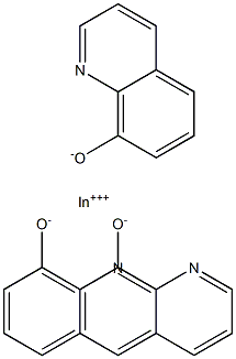 indium oxine Struktur