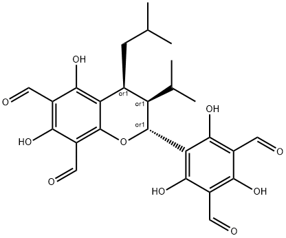 シデロキシロナールA 化学構造式