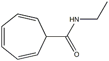 2,4,6-Cycloheptatriene-1-carboxamide,N-ethyl-(7CI,8CI) Structure