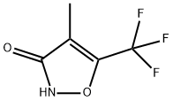 3(2H)-Isoxazolone,4-methyl-5-(trifluoromethyl)-(9CI) 结构式