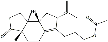 3-acetoxy-4a-methyl-A-homo-B,19-dinor-3,4-secoandrost-9-en-17-one 结构式