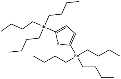2,5-Bis(tributylstannyl)thiophene Structure