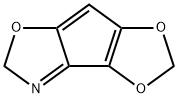 5H-1,3-Dioxolo[4,5]cyclopent[1,2-d]oxazole  (9CI) Structure