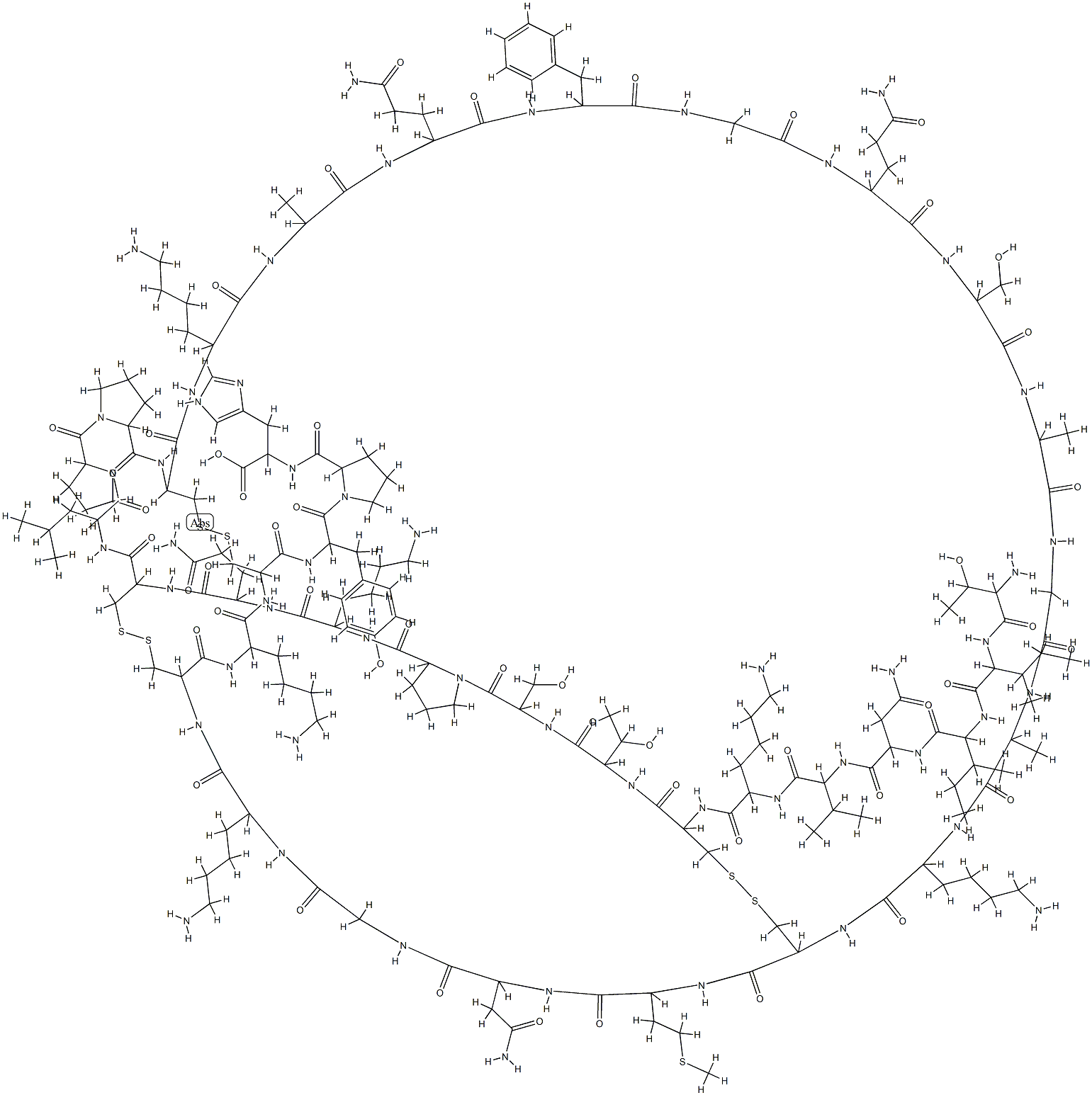 MARGATOXIN Structure