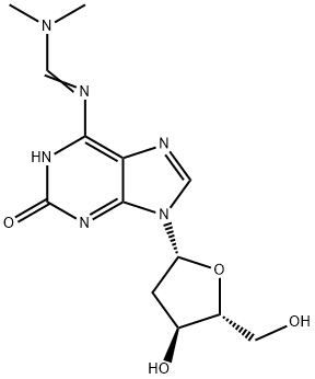N6-Dimethylaminomethylidene-2'-deoxyisoguanosine Structure