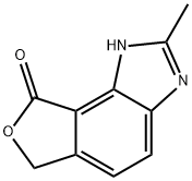 8H-Furo[3,4-e]benzimidazol-8-one,1,6-dihydro-2-methyl-(9CI) 结构式