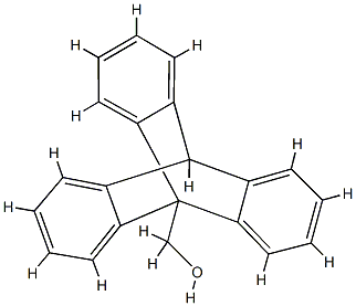 9,10-Dihydro-9,10-[1,2]benzenoanthracene-9-methanol 结构式