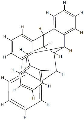 5,12:6,11-Di[1,2]benzeno-5,5a,6,11,11a,12-hexahydronaphthacene 结构式