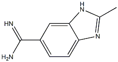 1H-벤즈이미다졸-5-카르복스이미드아미드,2-메틸-(9CI)