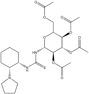 1471290-67-1 N-[(1S,2S)-2-(1-吡咯烷基)环己基]-N'-(2,3,4,6-四-O-乙酰基-Β-D-吡喃葡萄糖基)硫脲