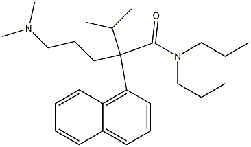 α-[3-(Dimethylamino)propyl]-N,N-dipropyl-α-isopropyl-1-naphthaleneacetamide|