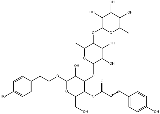 紫茎女贞苷 B, 147396-02-9, 结构式