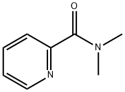N,N-二甲基-2-吡啶甲酰胺,14805-91-5,结构式