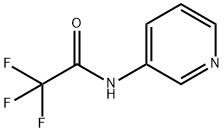 2,2,2-三氟-N-(3-吡啶基)乙酰胺 结构式
