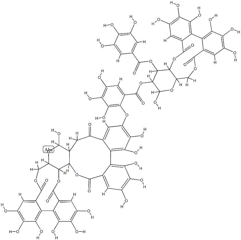 camelliatannin H Struktur
