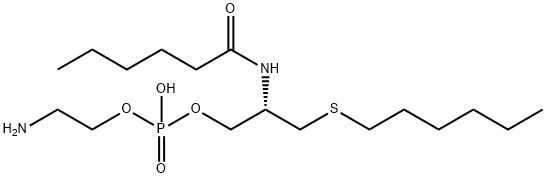 148248-15-1 1-(hexylthio) -2-(hexanoylamino)-1,2-dideoxy-sn-glycero-3-phosphoethanolamine