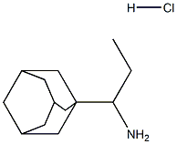 1-Methylamino-a-ethylricyclo (3,3,1,1)(3,7)-decana hydrochloride 结构式