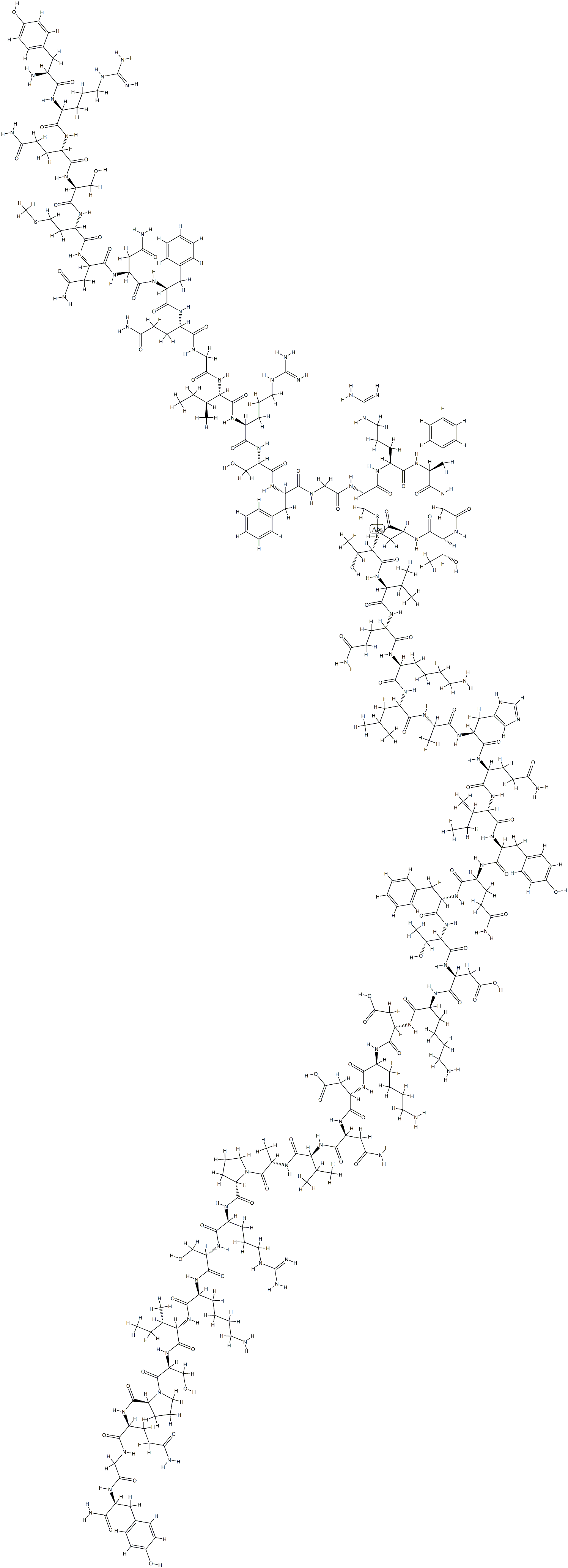 ADRENOMEDULLIN (HUMAN) Structure