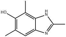 1H-Benzimidazol-5-ol,2,4,6-trimethyl-(9CI) Structure