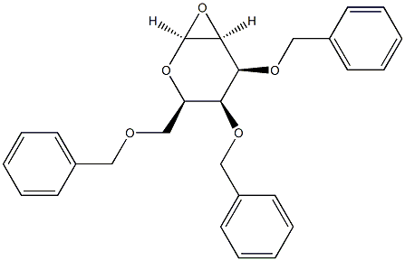1,2-anhydro-3,4,6-tri-O-benzyltalopyranose,148888-66-8,结构式