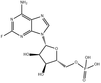 5'-Adenylic acid, 2-fluoro- Struktur