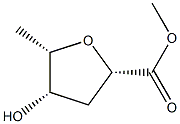 L-xylo-Hexonic acid, 2,5-anhydro-3,6-dideoxy-, methyl ester (9CI) 结构式