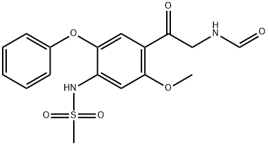 MethanesulfonaMide, N-[4-[2-(forMylaMino)acetyl]-5-Methoxy-2-phenoxyphenyl]-