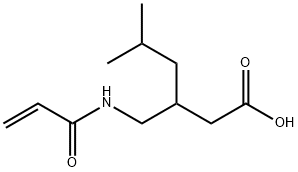 rac-Pregabalin N-Acrylamide Structure