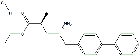 (2S,4S)-5 - ([1,1'-联苯] -4-基)-4-氨基-2-甲基戊酸乙酯盐酸盐,149690-13-1,结构式