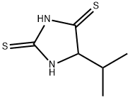2,4-Imidazolidinedithione,5-(1-methylethyl)-(9CI) 结构式