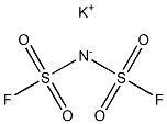 カリウムビス(フルオロスルホニル)イミド 化学構造式