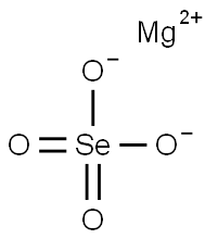Magnesium selenate(VI) Structure